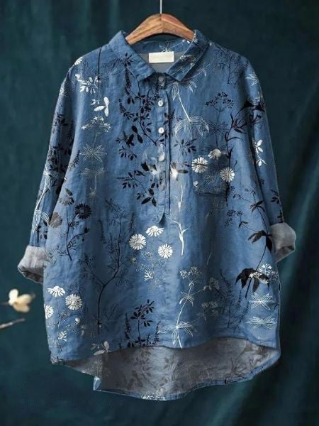 SOFIA - BLOUSE WITH FLORAL PRINT