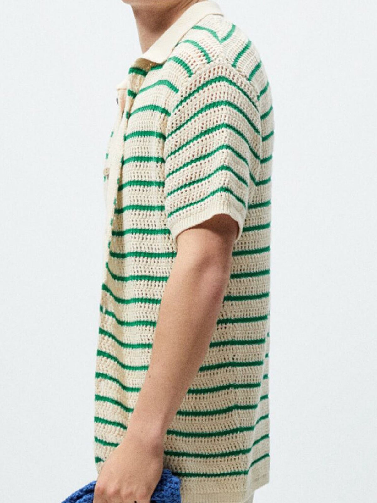 MV Striped Casual Sweater Shirt