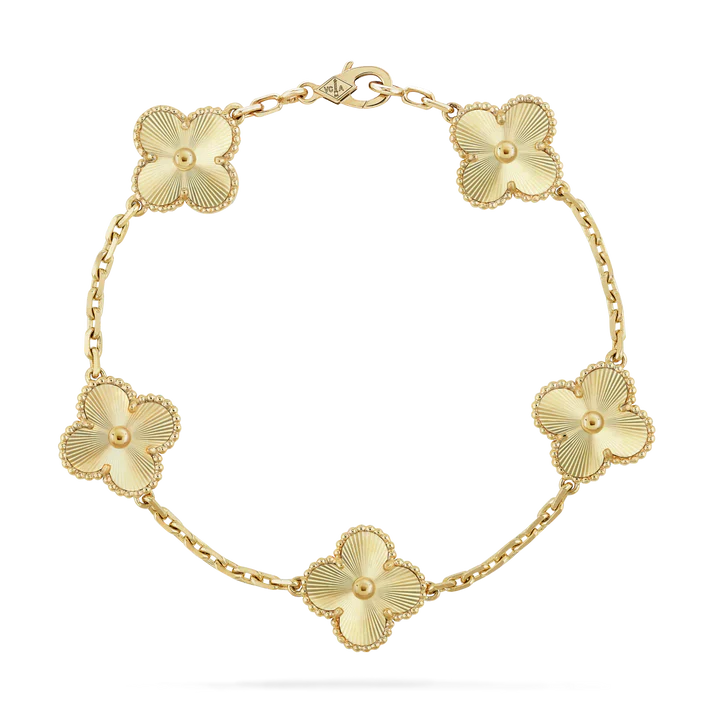 LUCKY CLOVER BRACELET | GOLD