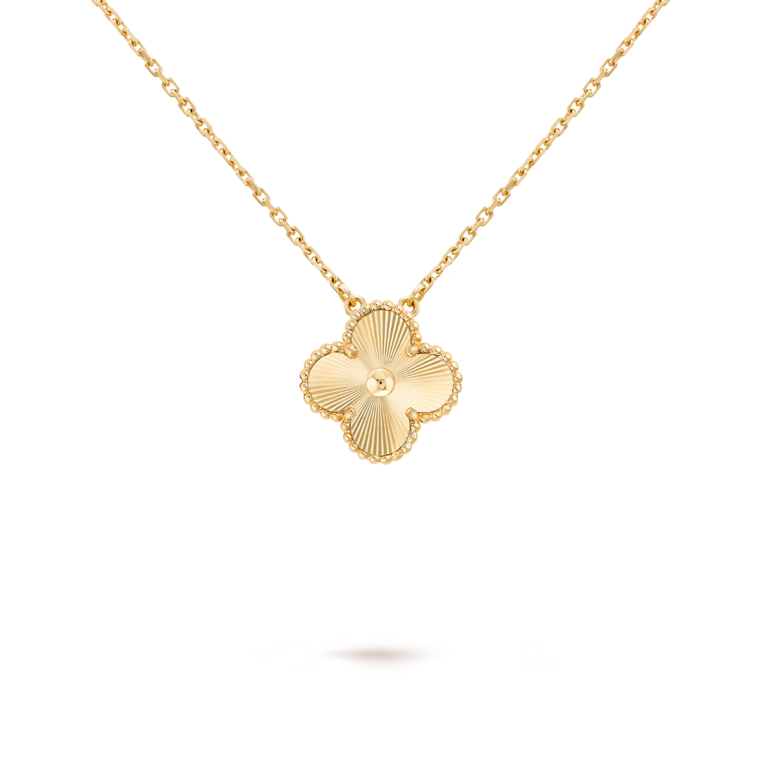 LUCKY CLOVER NECKLACE | GOLD