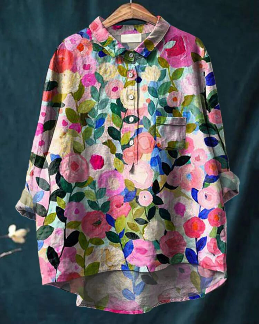 SOFIA - BLOUSE WITH FLORAL PRINT