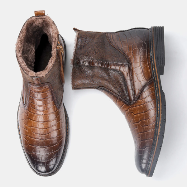 Xavier™ | Snug-Fit Leather Boots