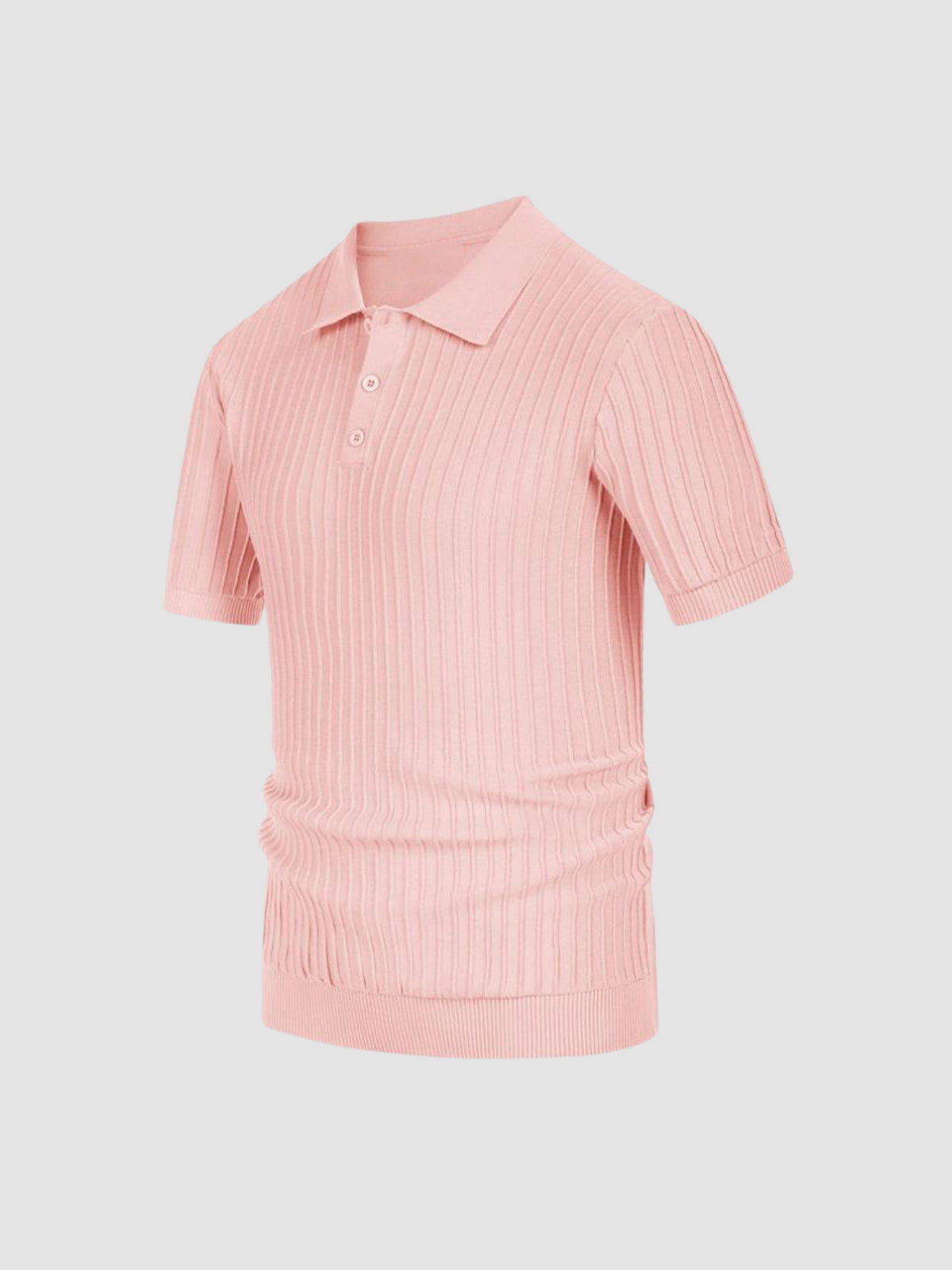 MV Candy Color Short Sleeve Polo Knitwear T-shirt