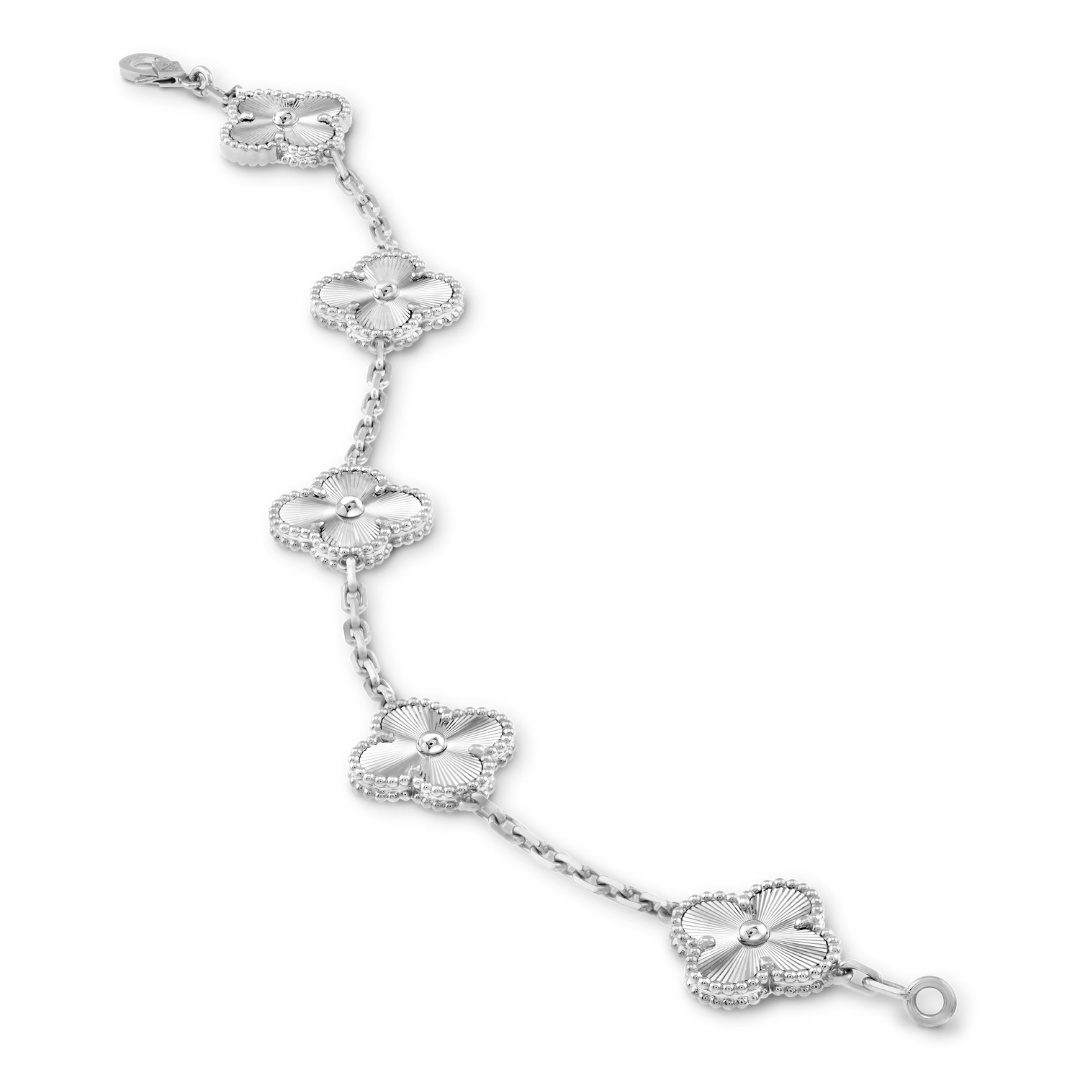 LUCKY CLOVER BRACELET | SILVER