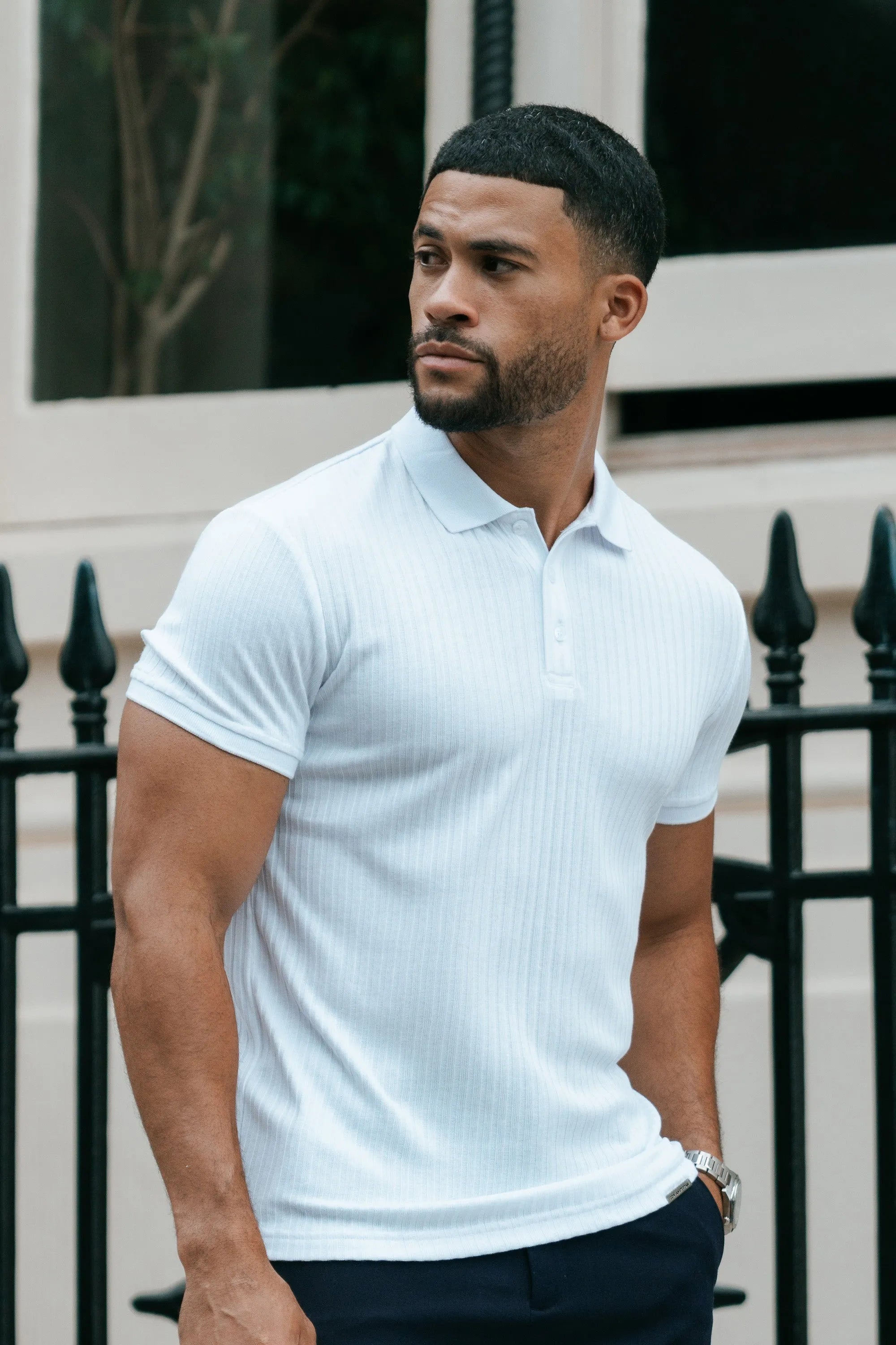 Ethan | Ribbed Polo for Clean, Sharp Look