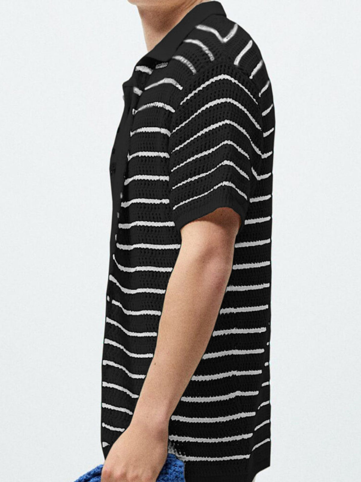 MV Striped Casual Sweater Shirt