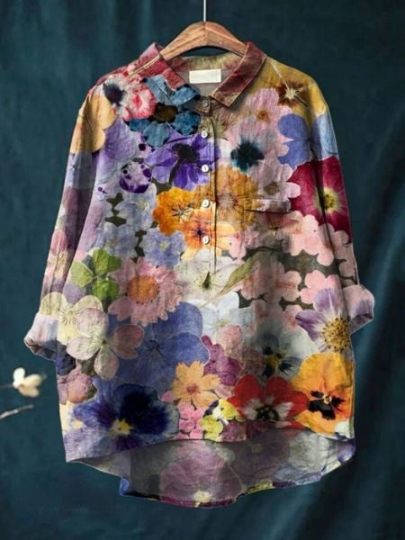 SOFIA - BLOUSE WITH FLORAL PRINT