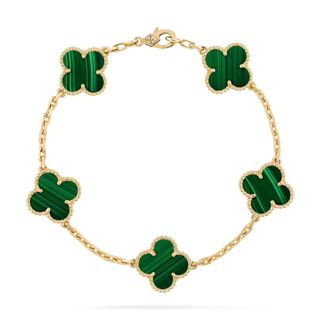 LUCKY CLOVER BRACELET | GREEN