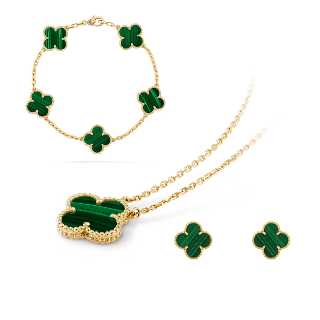 CELESTE CLOVER SET | GREEN