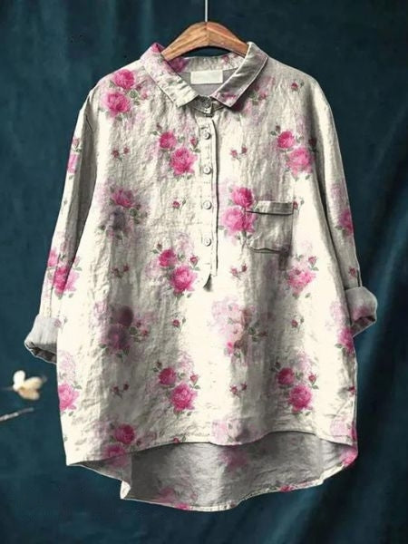 SOFIA - BLOUSE WITH FLORAL PRINT