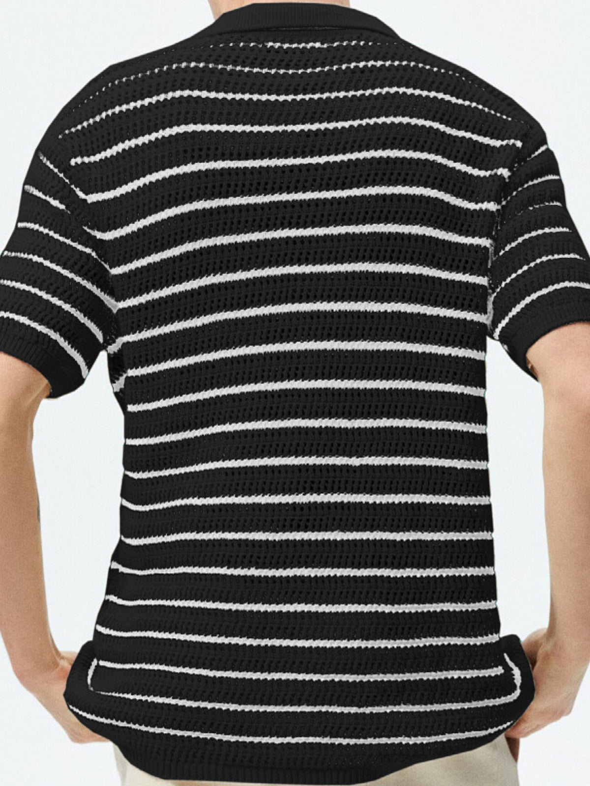 MV Striped Casual Sweater Shirt