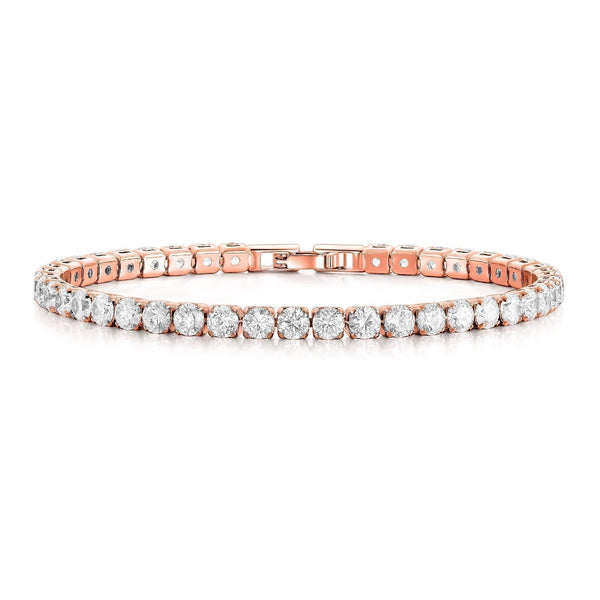 BORDEAUX BRACELET | CUBIC ZIRCONIA/ROSE GOLD