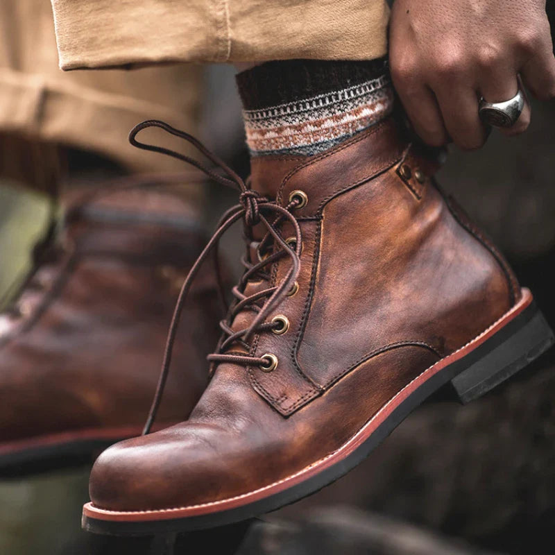 Jones™ | Retro Round Nose Men Boots