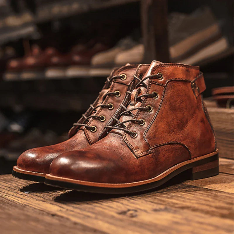 Jones™ | Retro Round Nose Men Boots