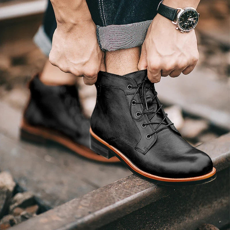 Jones™ | Retro Round Nose Men Boots