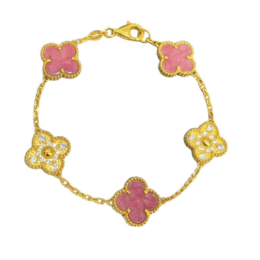 LUCKY CLOVER BRACELET | CRYSTAL CUBIC ZIRCONIA