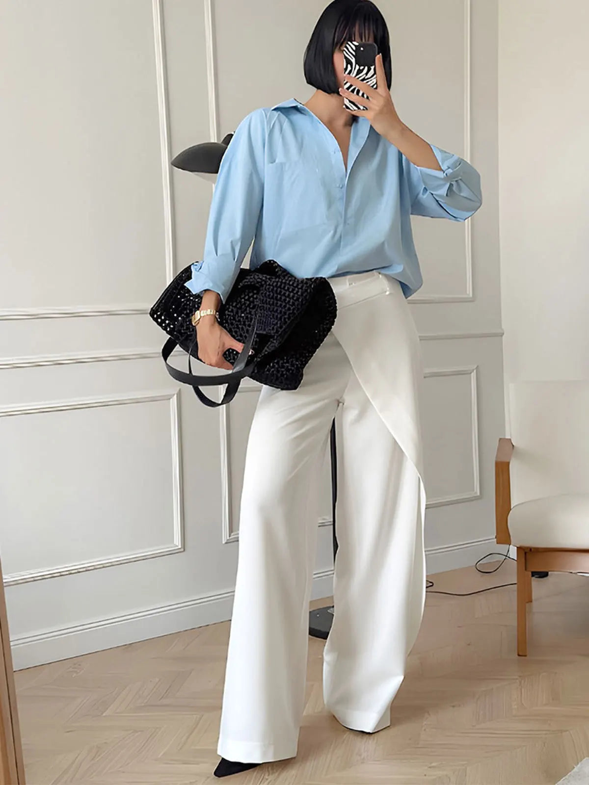 SOPHIA - FASHIONABLE ASYMMETRICAL TROUSERS